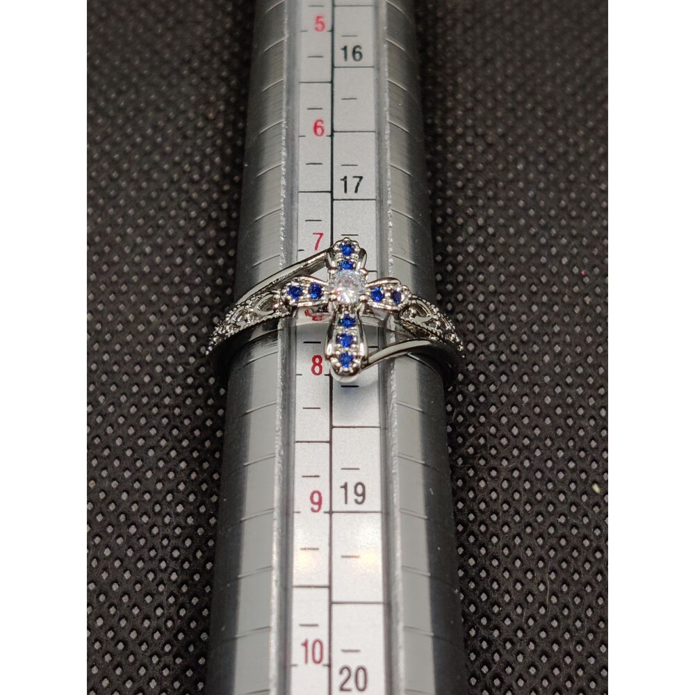 Sterling Silver Cross Ring